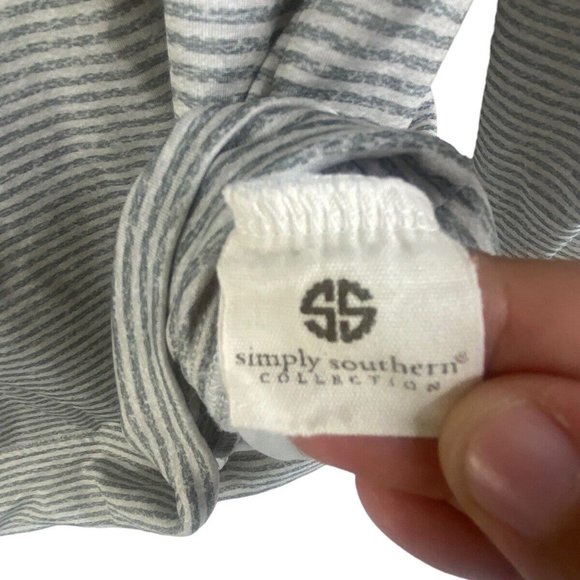 Simply Southern Quarter Zip Sweater Men’s XL Prep Performance Pullover Grey - Picture 6 of 9